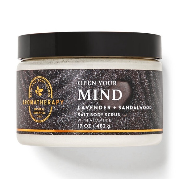 Bath & Body Works Aromatherapy Salt Body Scrub 17 oz With Vitamin E - Picture 2 of 9